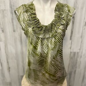 Green blouse